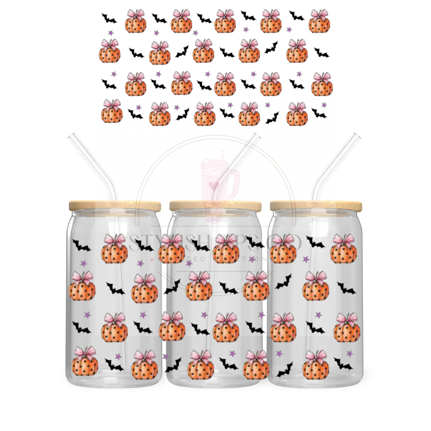 Halloween #1 16oz - Double Sided Wrap