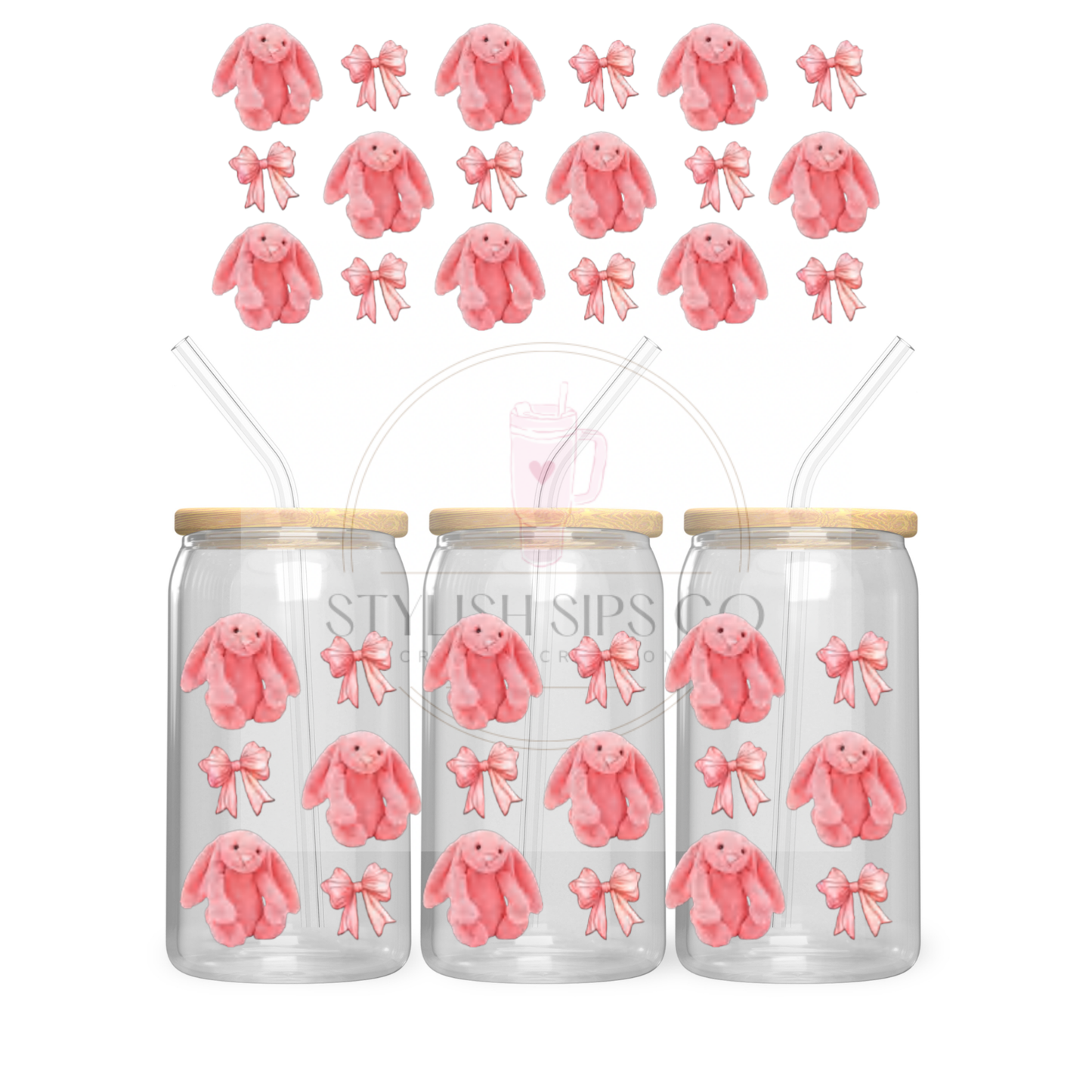 Jelly Cat - 16oz - Double Sided Wrap