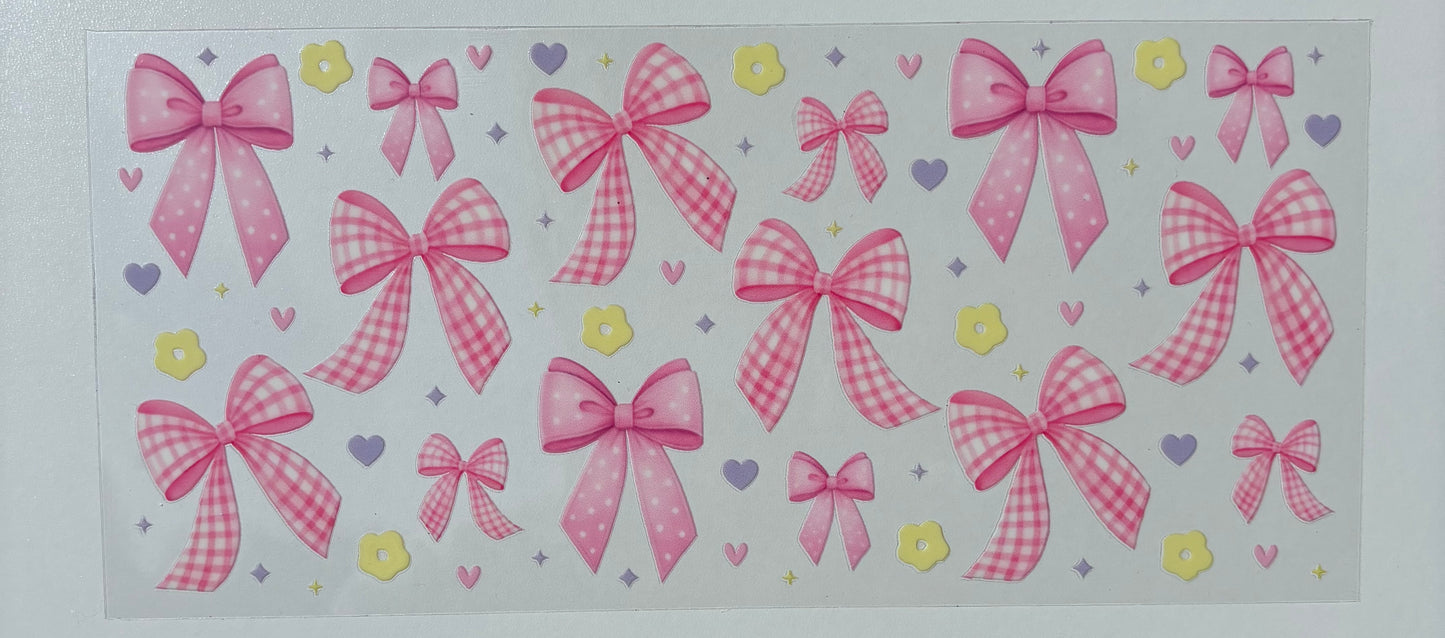Girlie Bows - 16oz - Double Sided Wrap