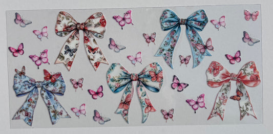 Butterfly & Bows - 16oz - Single Sided Wrap