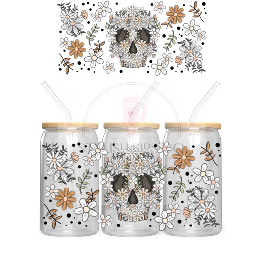 Skull 16oz - Double Sided Wrap