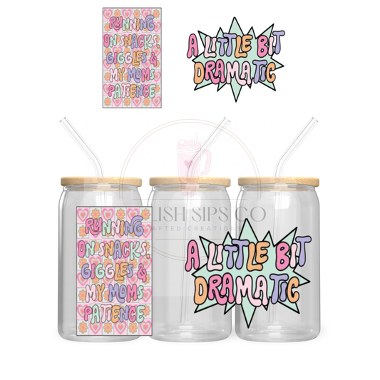 Quotes - 16oz - Double Sided Wrap