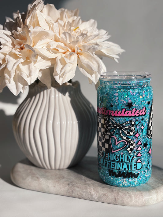 Over Stimulated - 16oz Acrylic Snow-Globe