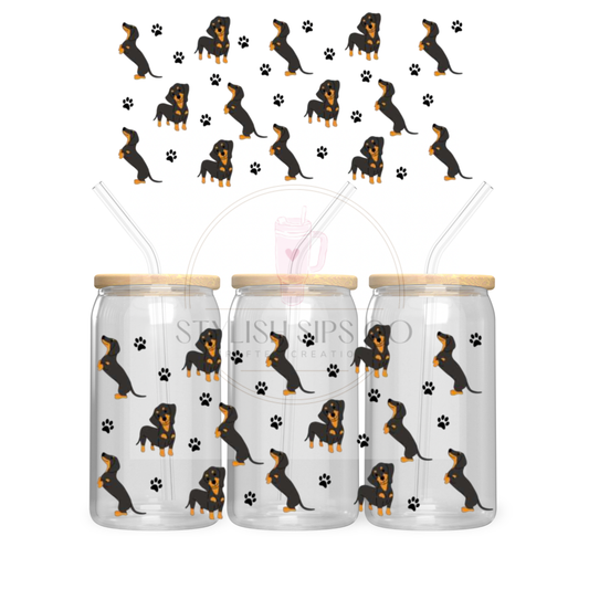 Cute Corgies - 16oz - Double Sided Wrap