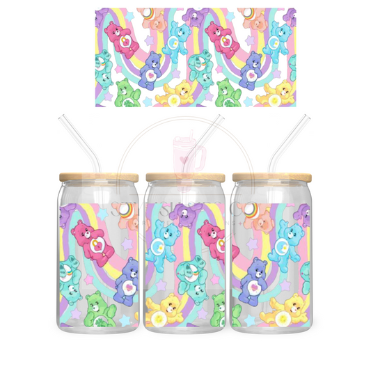 Care Bears 16oz - Double Sided Wrap