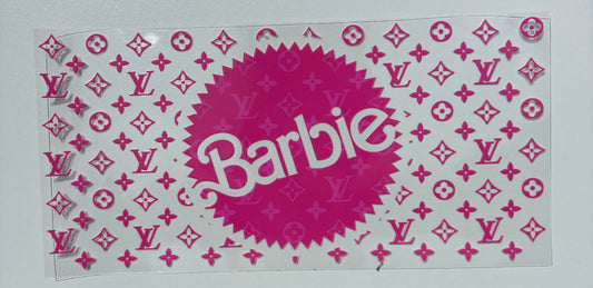 LV Barbie - 16oz - Single Sided Wrap