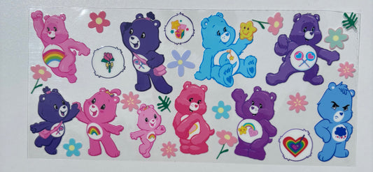 Care Bears Flowers - 16oz - Single Sided Wrap