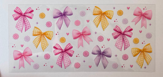 Summer Bows - 16oz - Double Sided Wrap